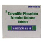 CARDIVAS CR 10 MG